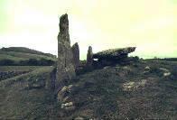 Cairnholy II chambered cairn, Wigtown, photographed in June 1990 (79 KB)