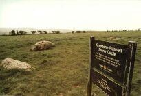 Kingstone Russell stone circle, Dorset (Photo: May 1990)