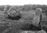 Men-an-Tol stone setting, Cornwall (Photo: June 1991)