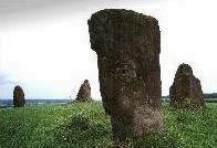 Nine Stones Close stone circle, Derbyshire (Photo: July 1988)