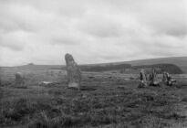 Scorhill stone circle, Dartmoor, Devon (Photo: August 1987)